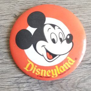 Vintage Disneyland Pinback Button